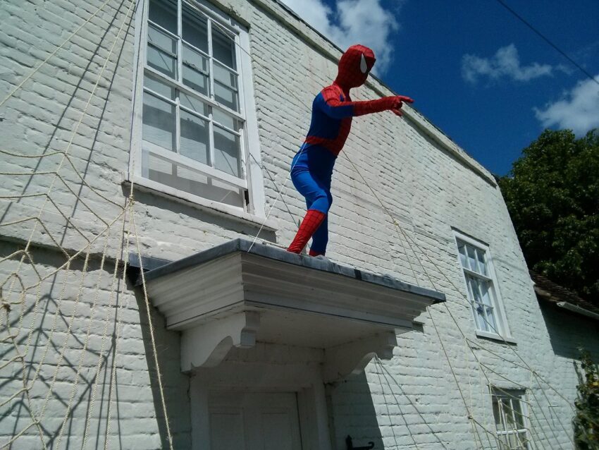 Spiderman, Sonning Scarecrow Trail 2014