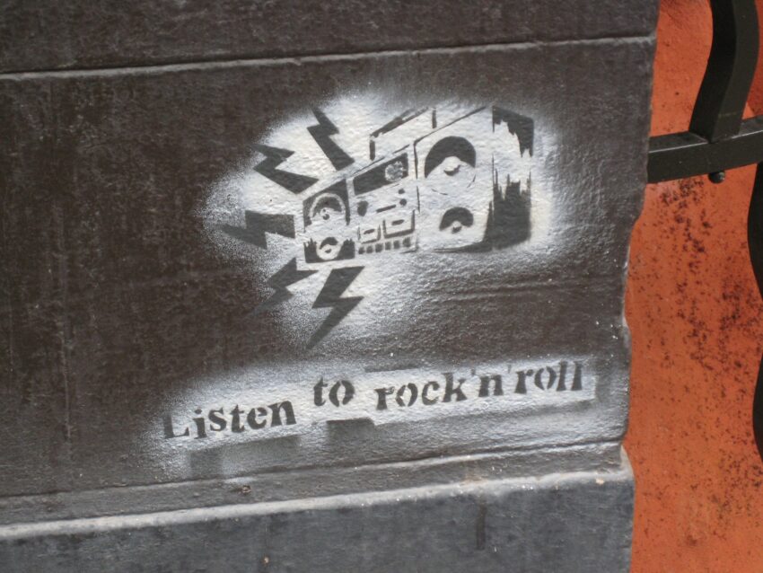 Listen to rock and roll